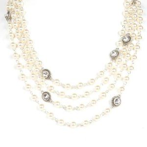 VSA Magdalena – 6mm Pearl Cream (Beads Only) - Silver